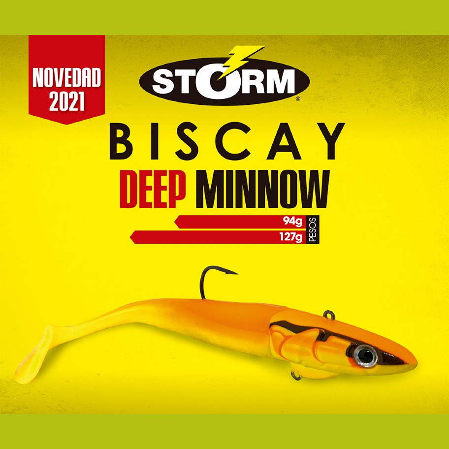 Combo Storm Biscay Deep Minnow 16cm 94g
