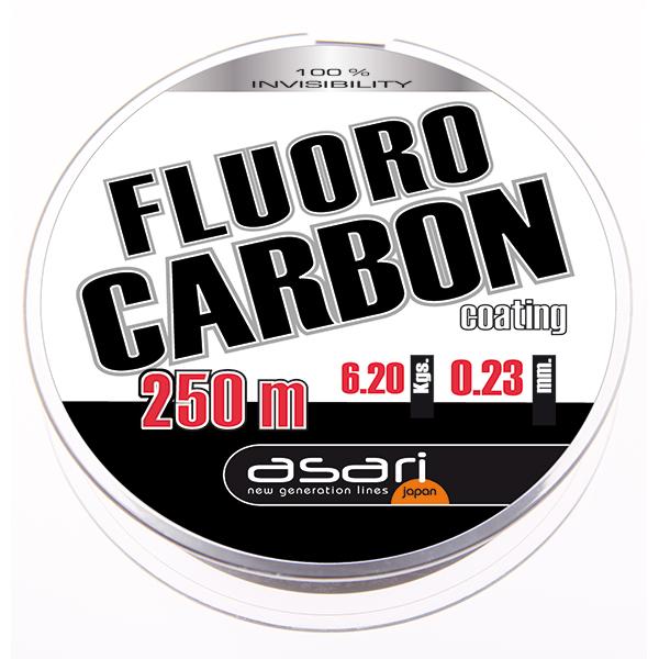 Fluorocarbon Asari Coating 250mts 0.50mm