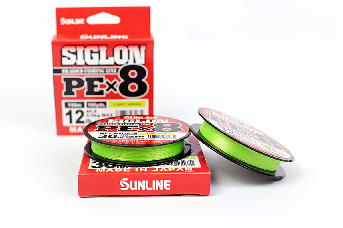 FIO SUNLINE SIGLON PE X8 300M LIGHT GREEN