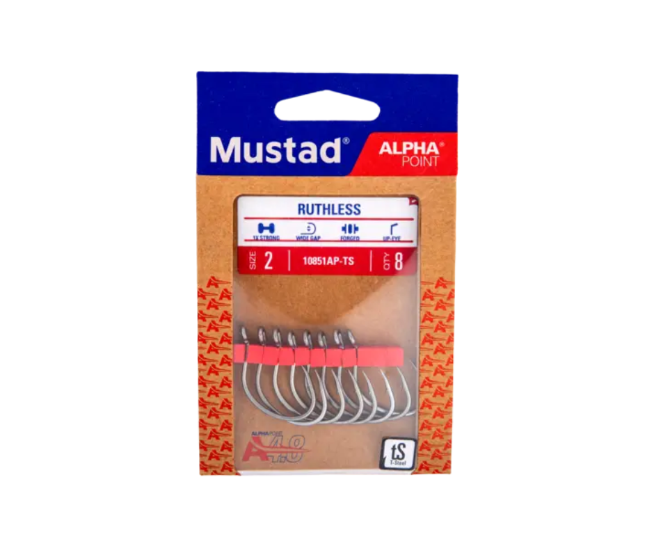 Anzóis Mustad Alpha Point Ruthless